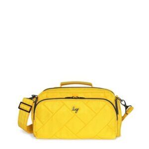 Lug Trolley 2 Unisex Crossbody Bag, Vibrant Yellow - Essential Travel Accessory